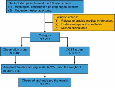 Effect of the Active Cycle of Breathing Technique on Perioperative Outcome in Individuals With Esophagectomy: A Quasi-Experimental Study